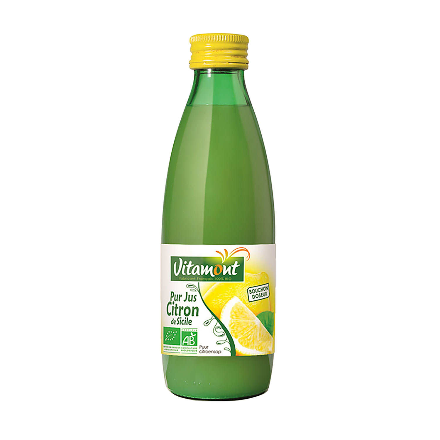 Pur jus de citron bio de Sicile