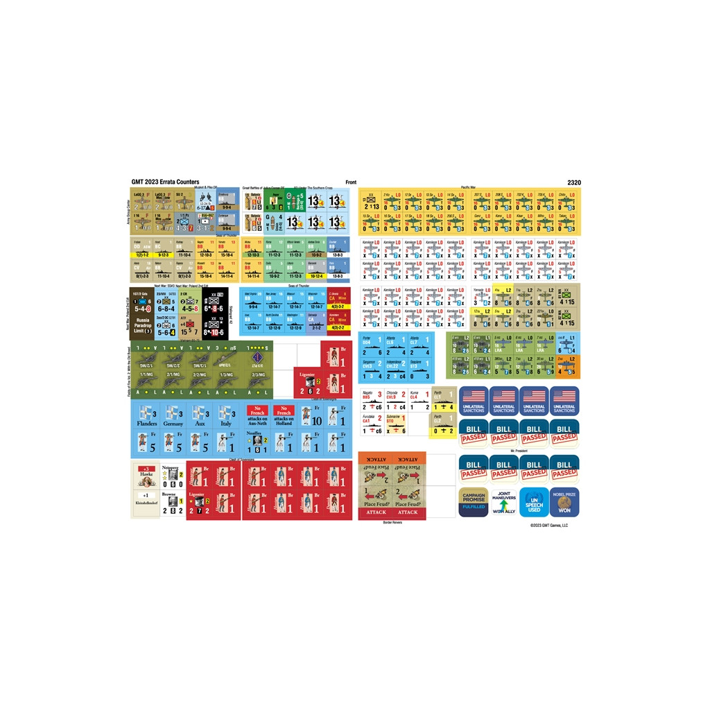 2023 Replacement Countersheet