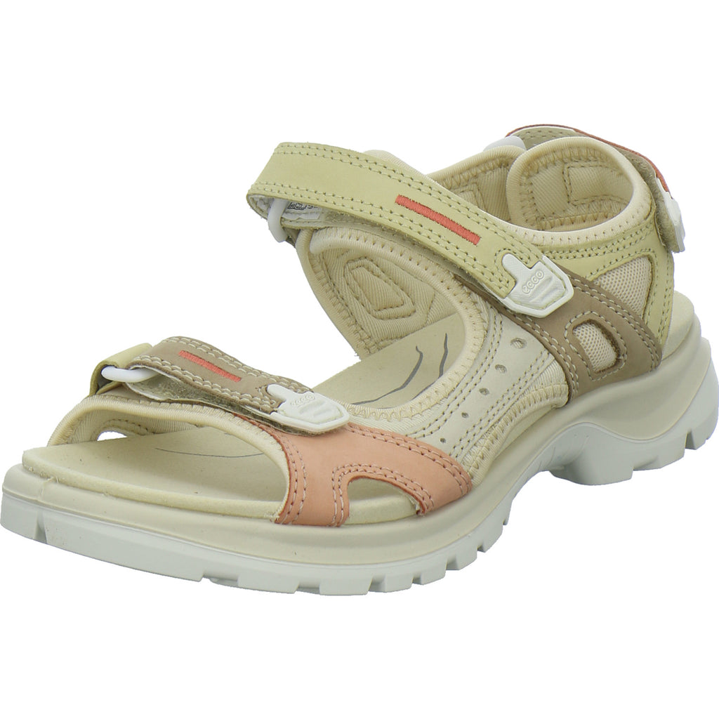 Ecco Sandaletten Damen Offroad Beige-kombi