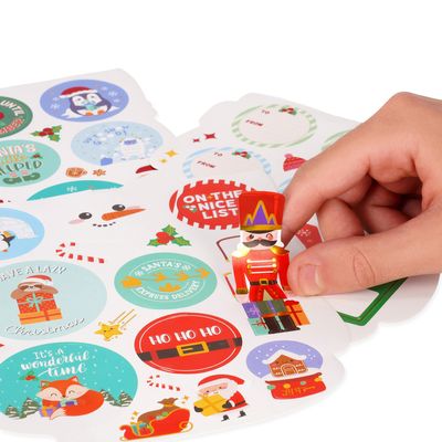 Cahier d’autocollants de noël