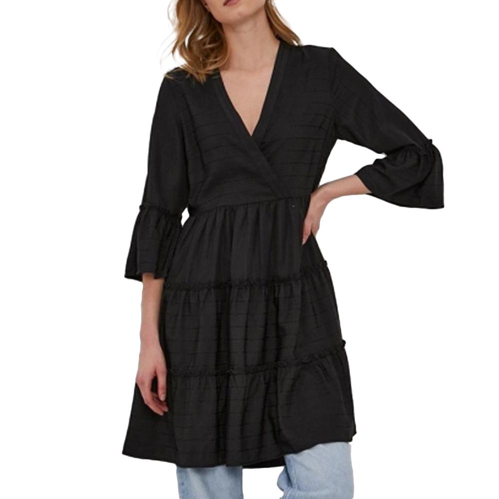 Vila Robe Noire Femme Vila Vietna
