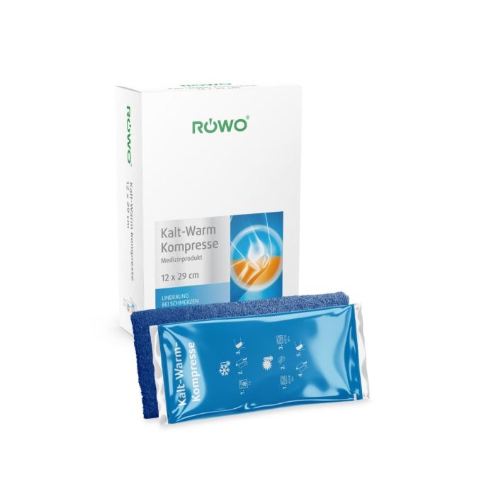 Sports Pharma Unisex Sportspleje Röwo Cold/Warm Thermo Wrap Sort