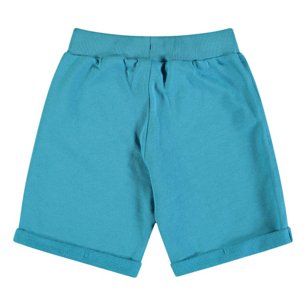 ESPRIT sweatshort- set van 2 donkerblauw/aqua