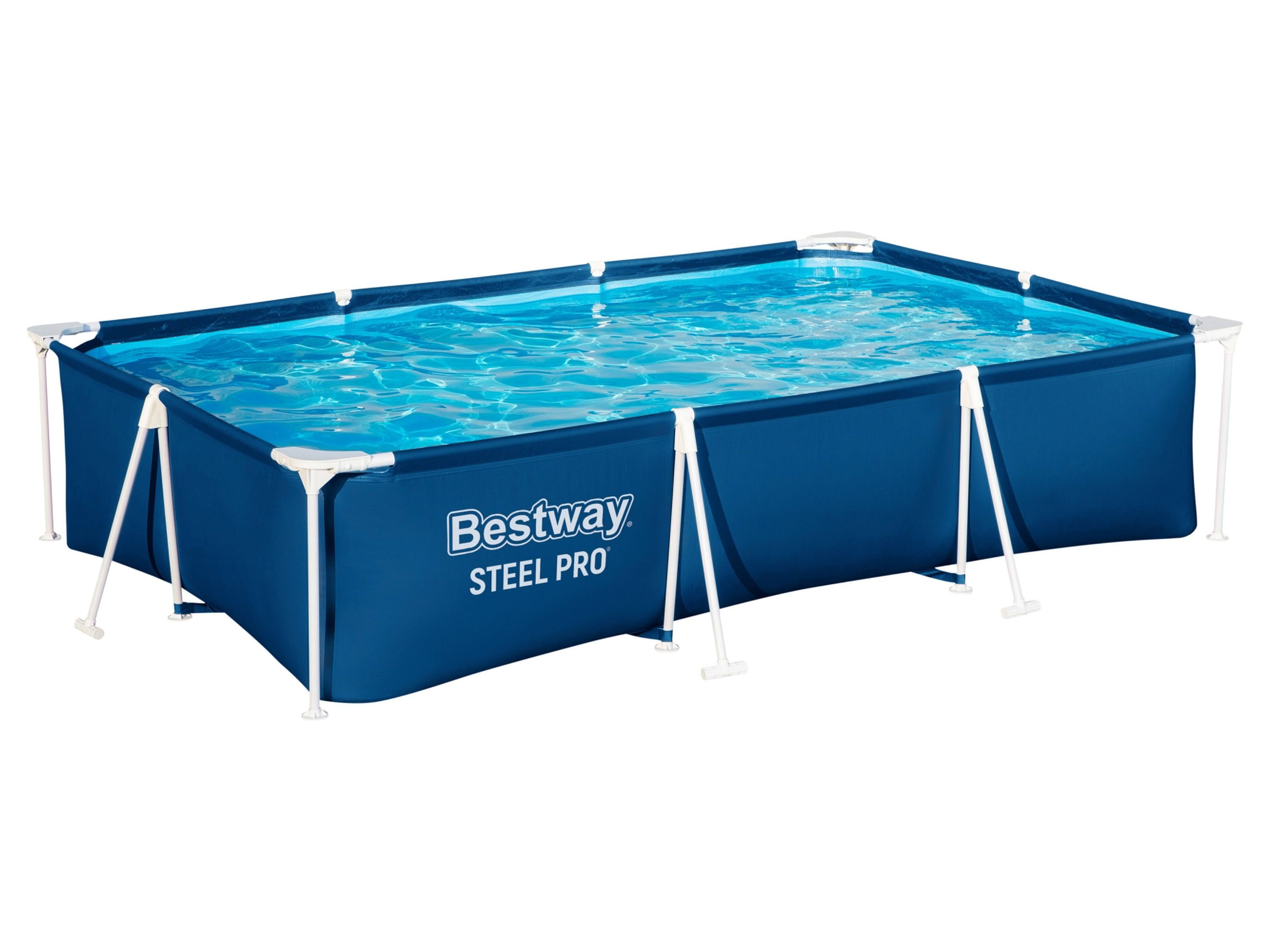 Bestway Steel Pro 300x201x66 cm inkl. Filterpumpe