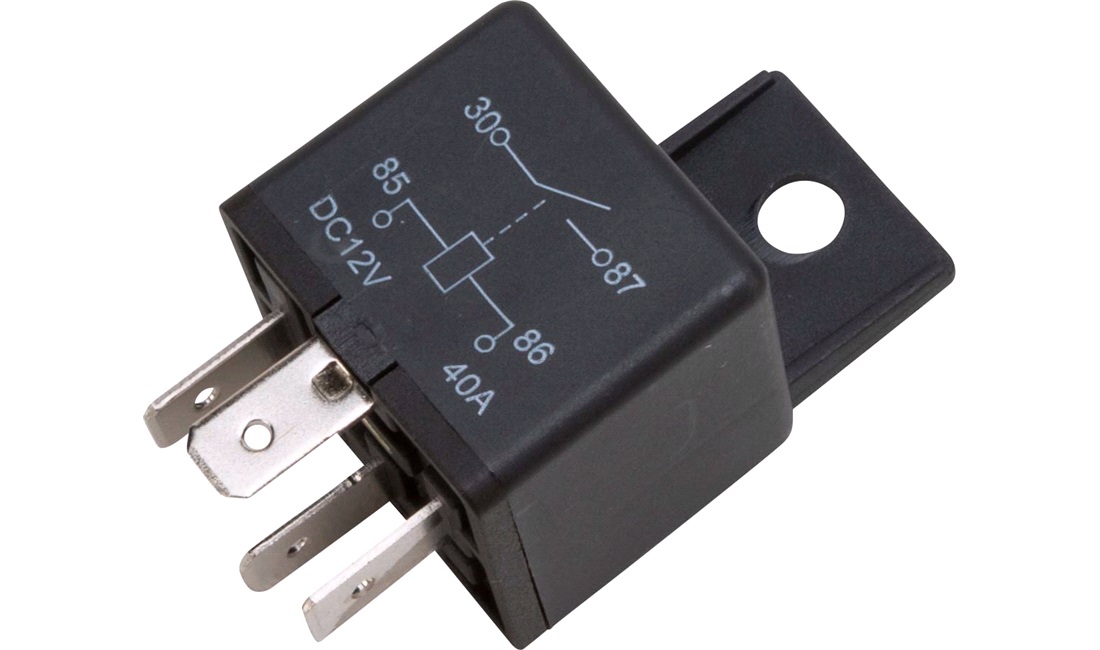 Arbejdsrelæ 12V 40AMP