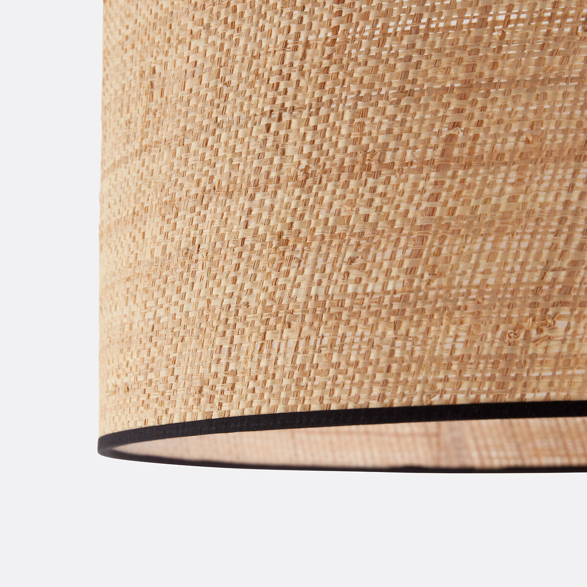 LA REDOUTE INTERIEURS<br>Candeeiro suspenso/abajur em ráfia Ø50 cm, Dolkie