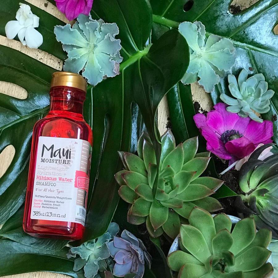 Maui Lightweight Hydration + Hibiscus Water Shampoo 385ml