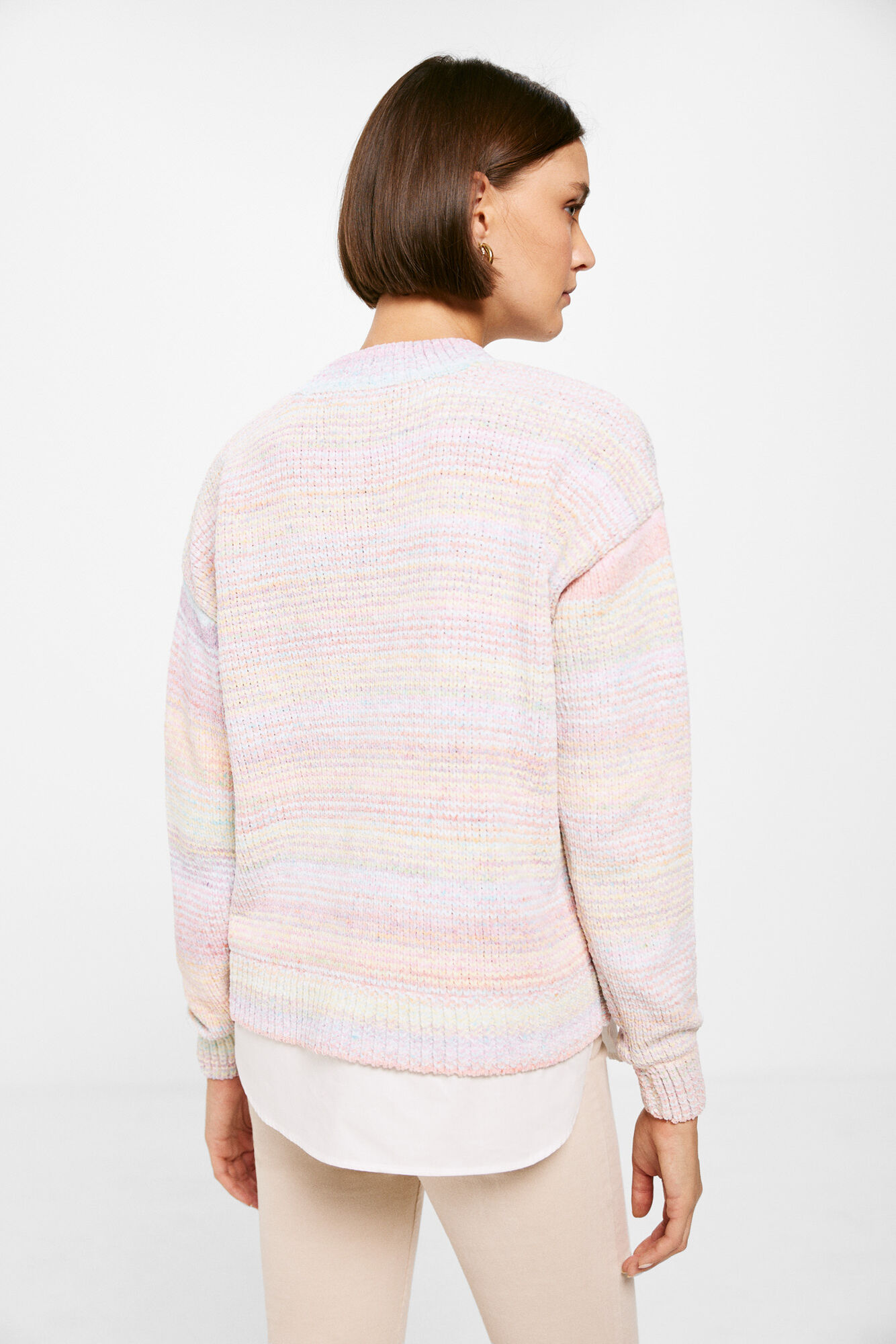 Jersey Chenille com Estampa Espacial
