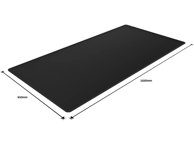 HyperX Gaming-Mausmatte Pulsefire Mat (XXL) Schwarz Für Langlebigkeit und Präzision optimiertes Gaming-Mauspad