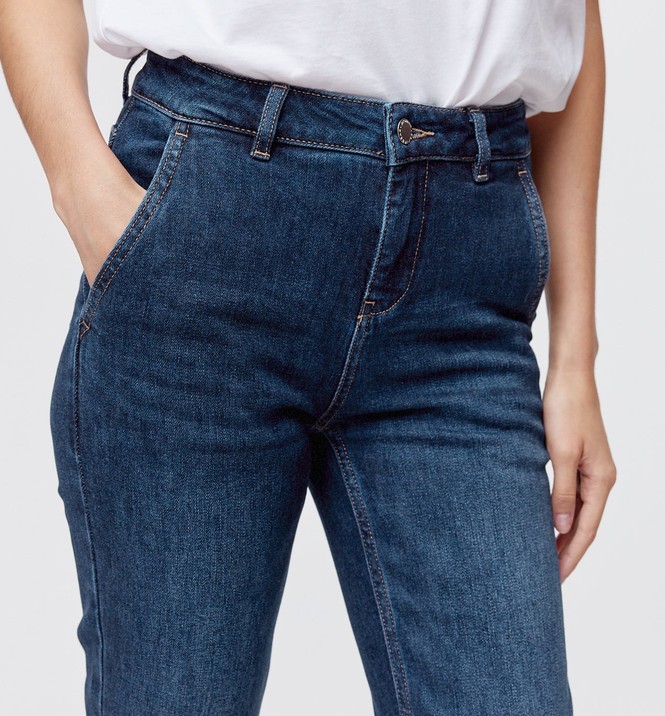 Jean flare Femme EUGENE - Jean rinse