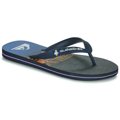Quiksilver - MOLOKAI ART YOUTH - Bleu / Orange