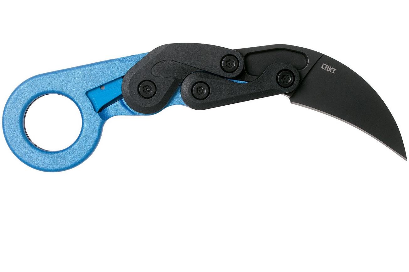 CRKT Provoke Blue Metallic 4041B zakmes, Joe Caswell design