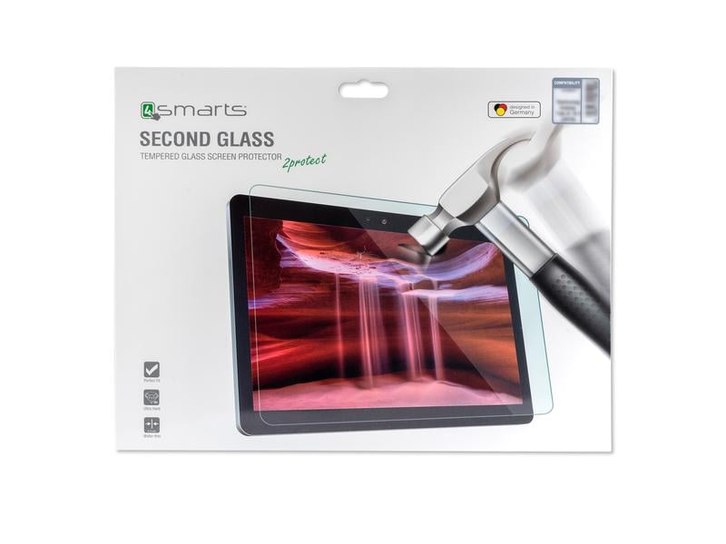 4smarts Tablet-Schutzfolie Second Glass 2.5D Galaxy Tab Act Tablet-Schutzfolie für das Samsung Galaxy Tab Active Pro
