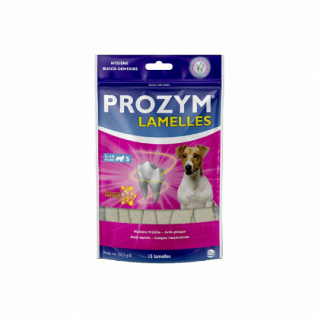 Lamelles à mâcher pour chien Prozym bucco-dentaire
