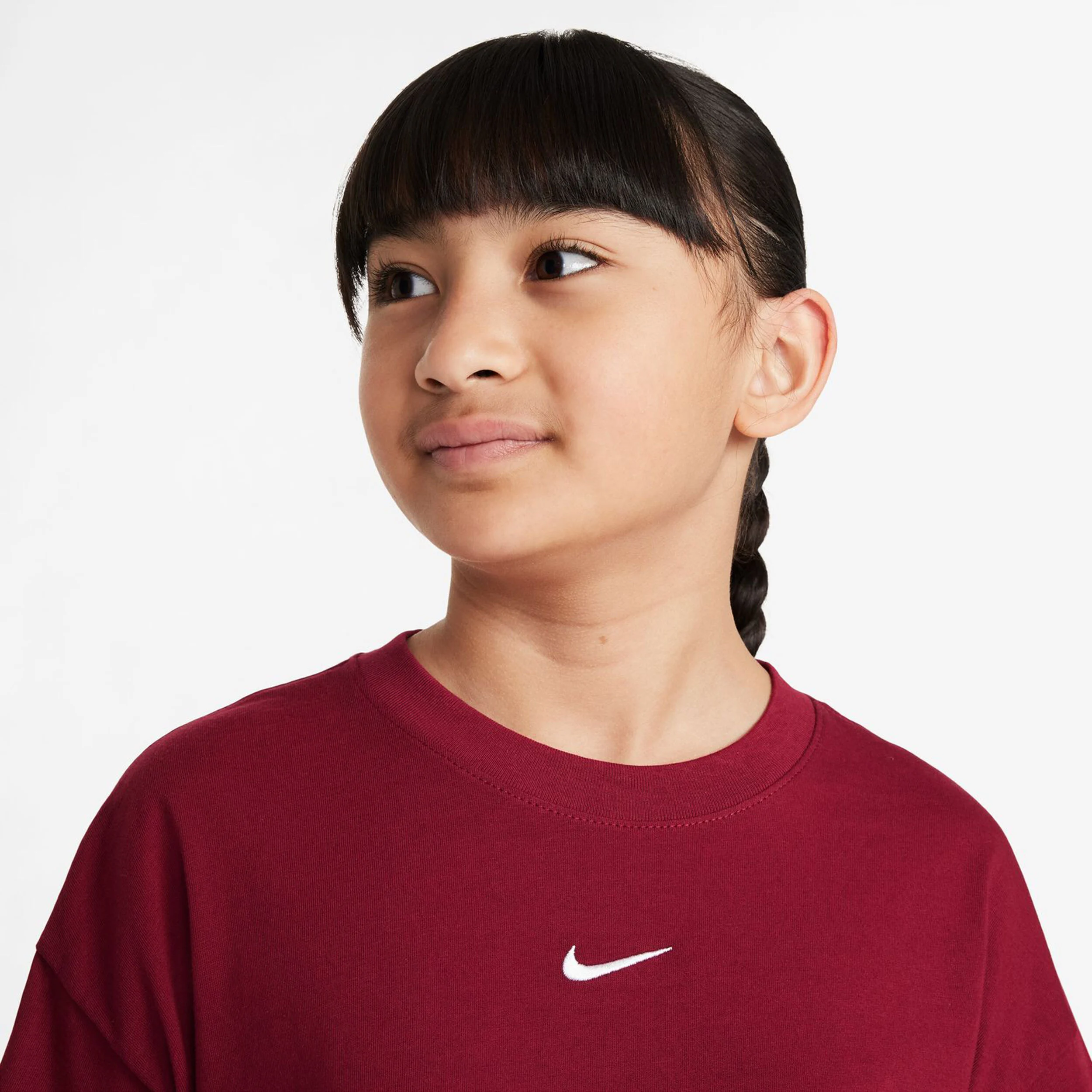 Nike Boxy Essential T-shirt Filles - Rouge
