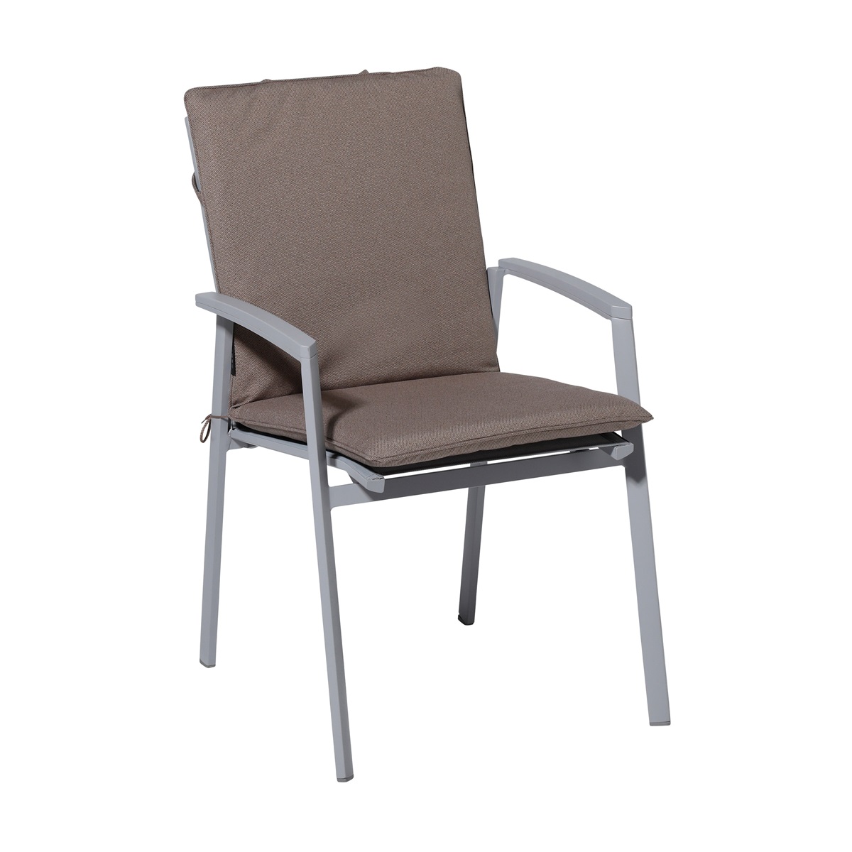 Madison Manchester taupe Stapelstoelkussen - Set van 4