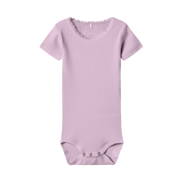 Name It Kab Lace Romper - Maat 62 - Winsome Orchid