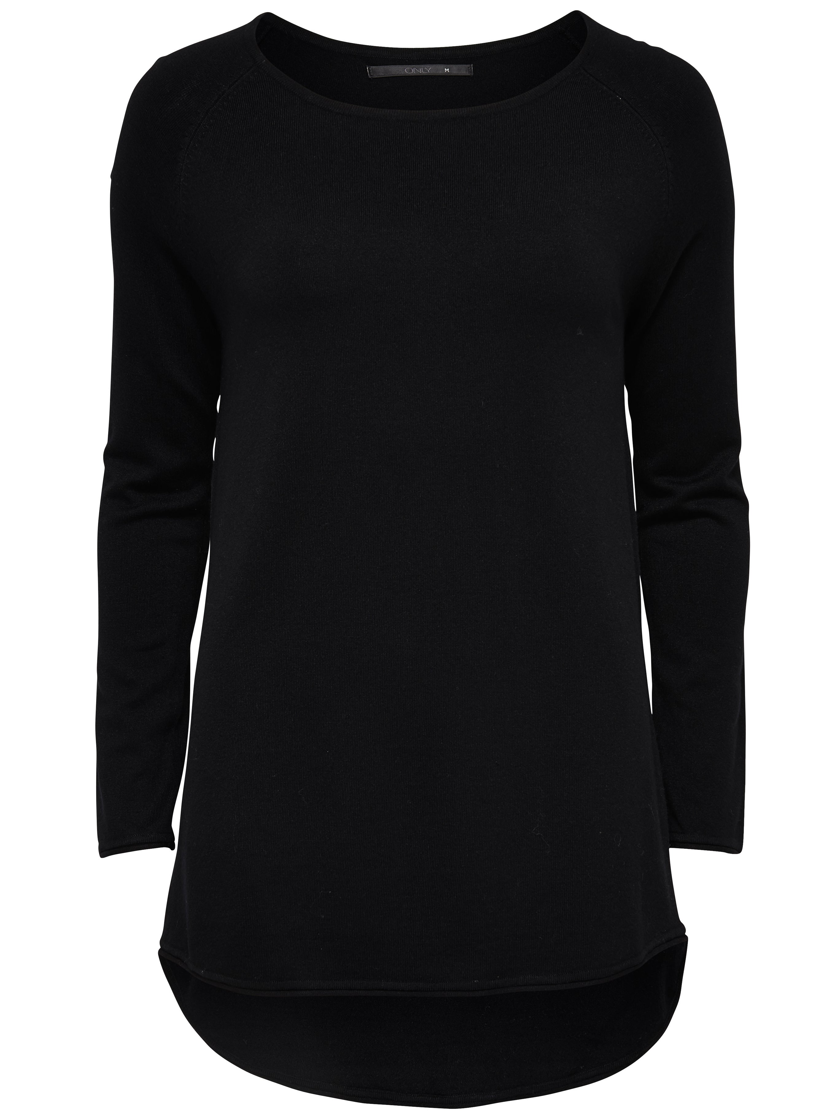ONLMILA Strickpullover Black