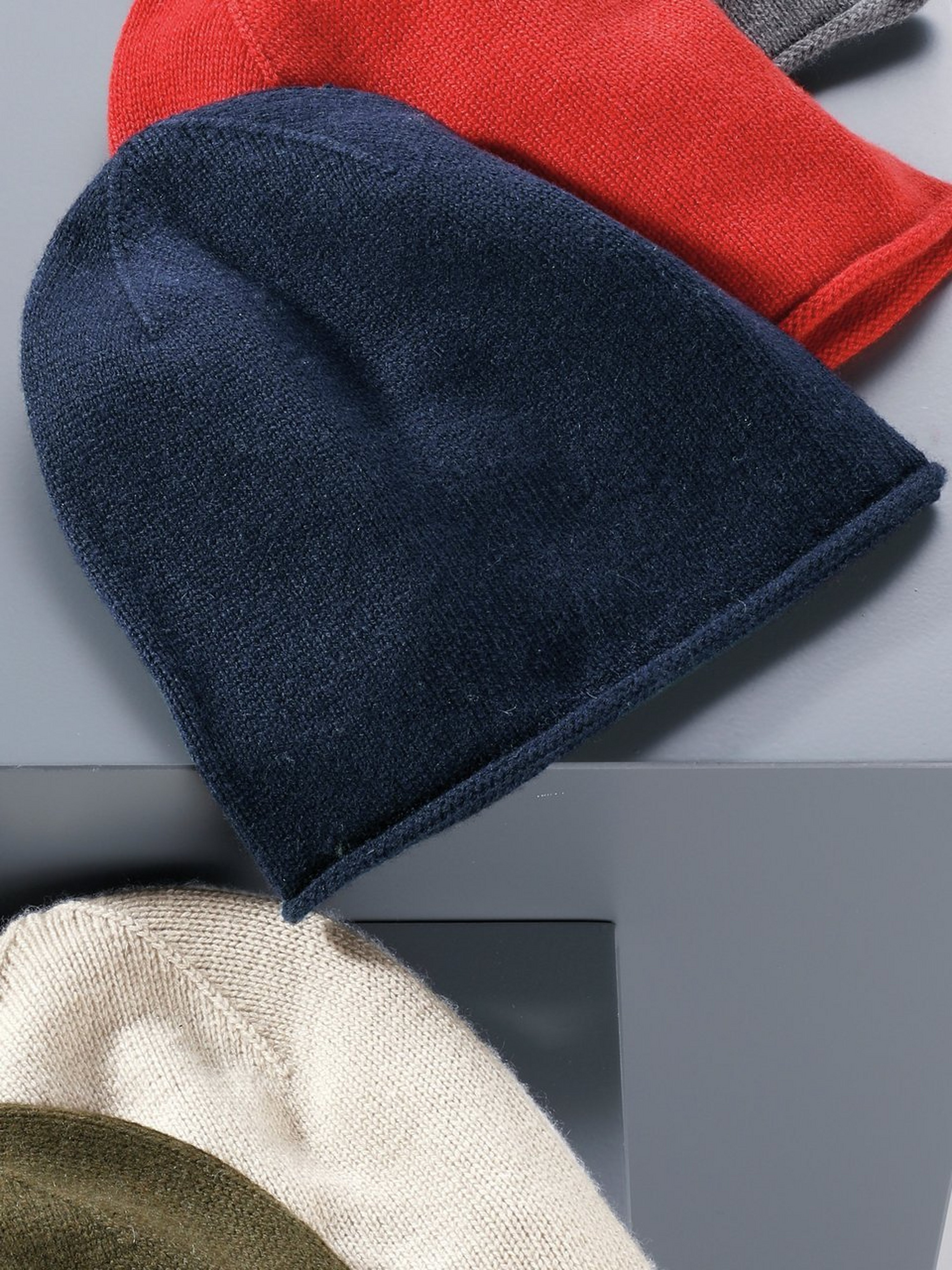 Beanie aus 100% PREMIUM Kaschmir