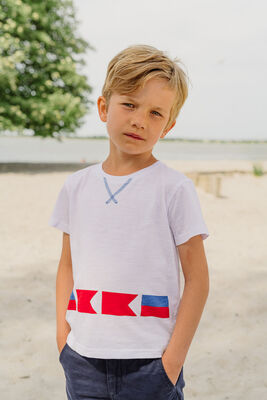Ebbe Gologo T-Skjorte, Signal Flags