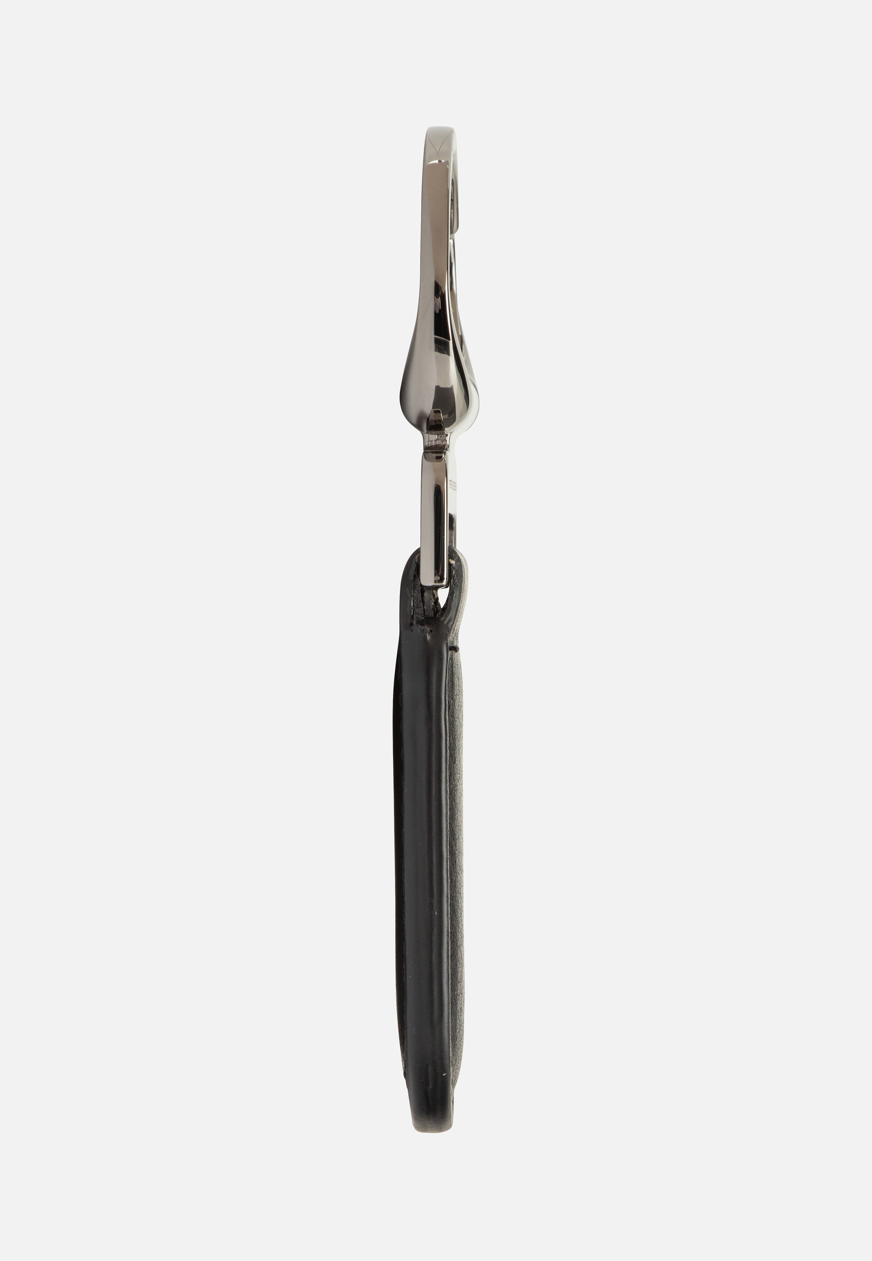 Keyring Oval 8806 Black - Schlüsselanhänger