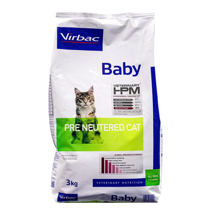 Chat Baby Pre Neutered 3kg