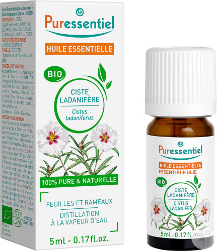 Puressentiel Huile Essentielle Ciste Ladanifère 100% Pure Et Naturelle 5ml