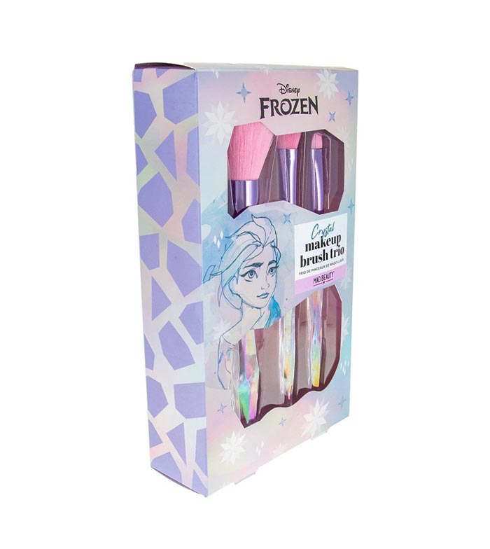 Mad Beauty - *Frozen*  - Trio de pincéis de maquiagem