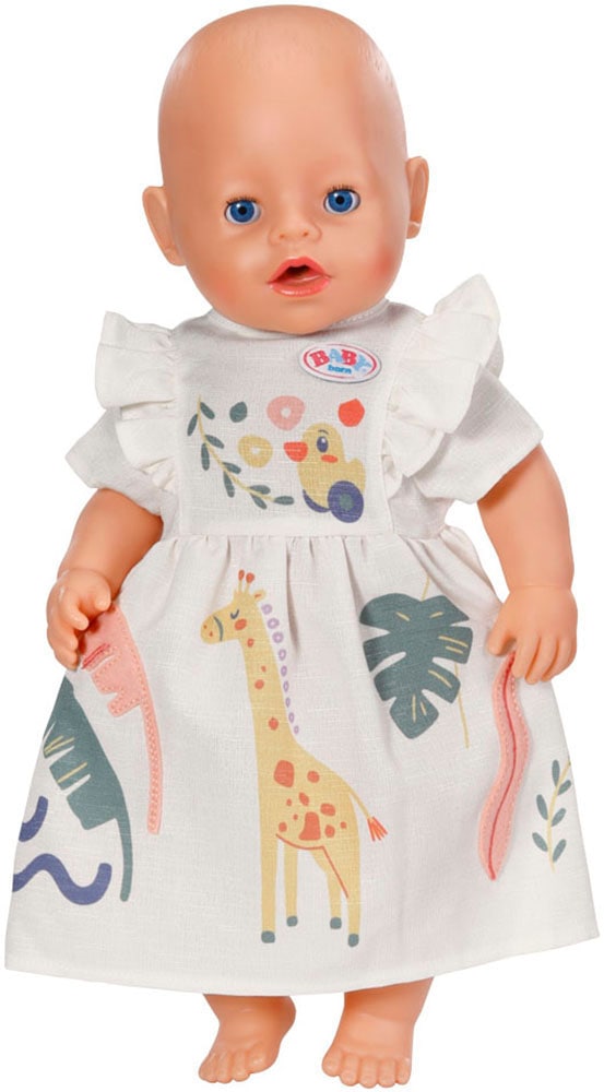 Baby Born Puppenkleidung »Kleid Giraffe, 43 cm« mit Kleiderbügel