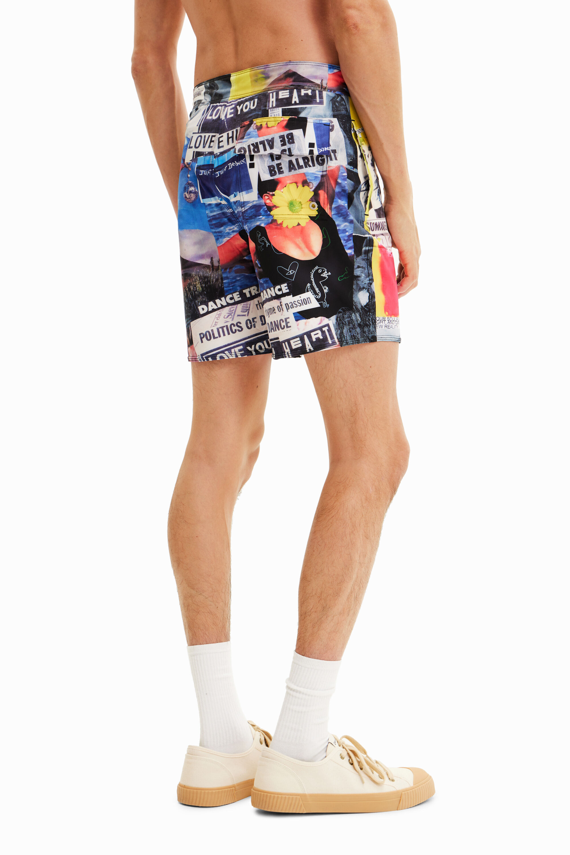 Maillot de bain court journal