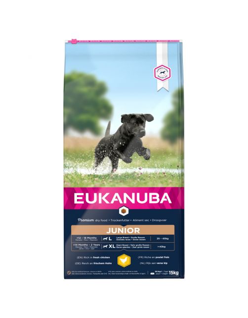 Eukanuba Developing Junior Large Breed Kip - Hondenvoer