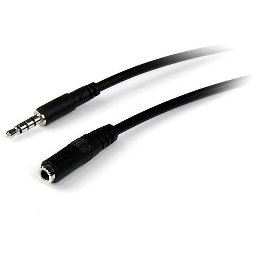 StarTech.com Câble d'extension de casque TRRS 4 positions