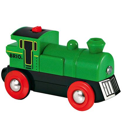 BRIO WoRød Batteridrevet Tovejs Lokomotiv 33595