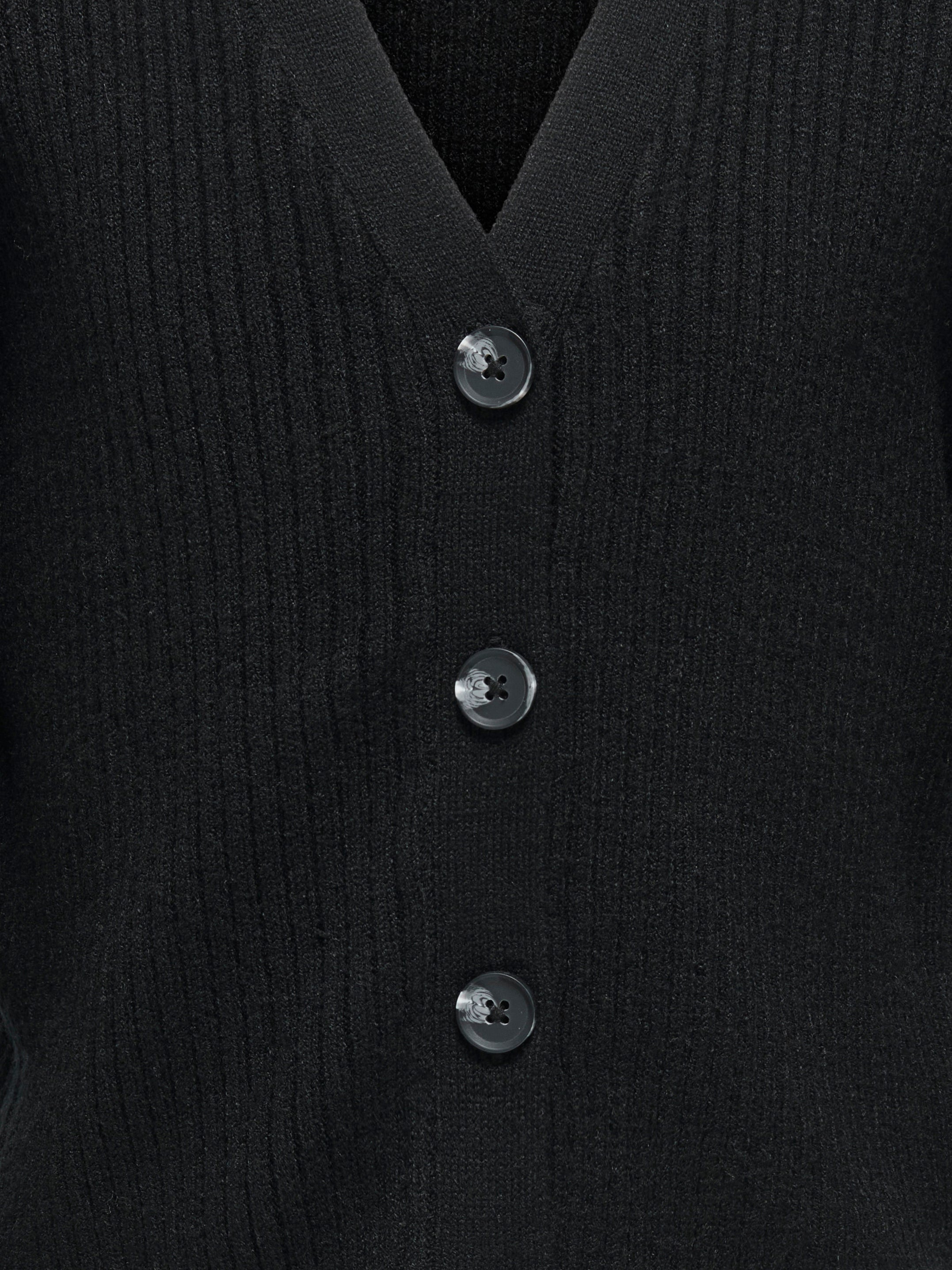 KOGMANDY Strickjacke Black
