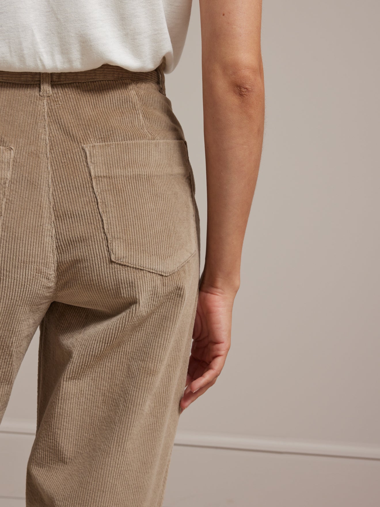 Pantalon velours Wide Leg femme Émilie