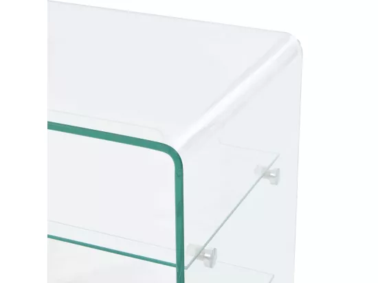 Table basse 50 x 40 x 56 cm Verre trempé
