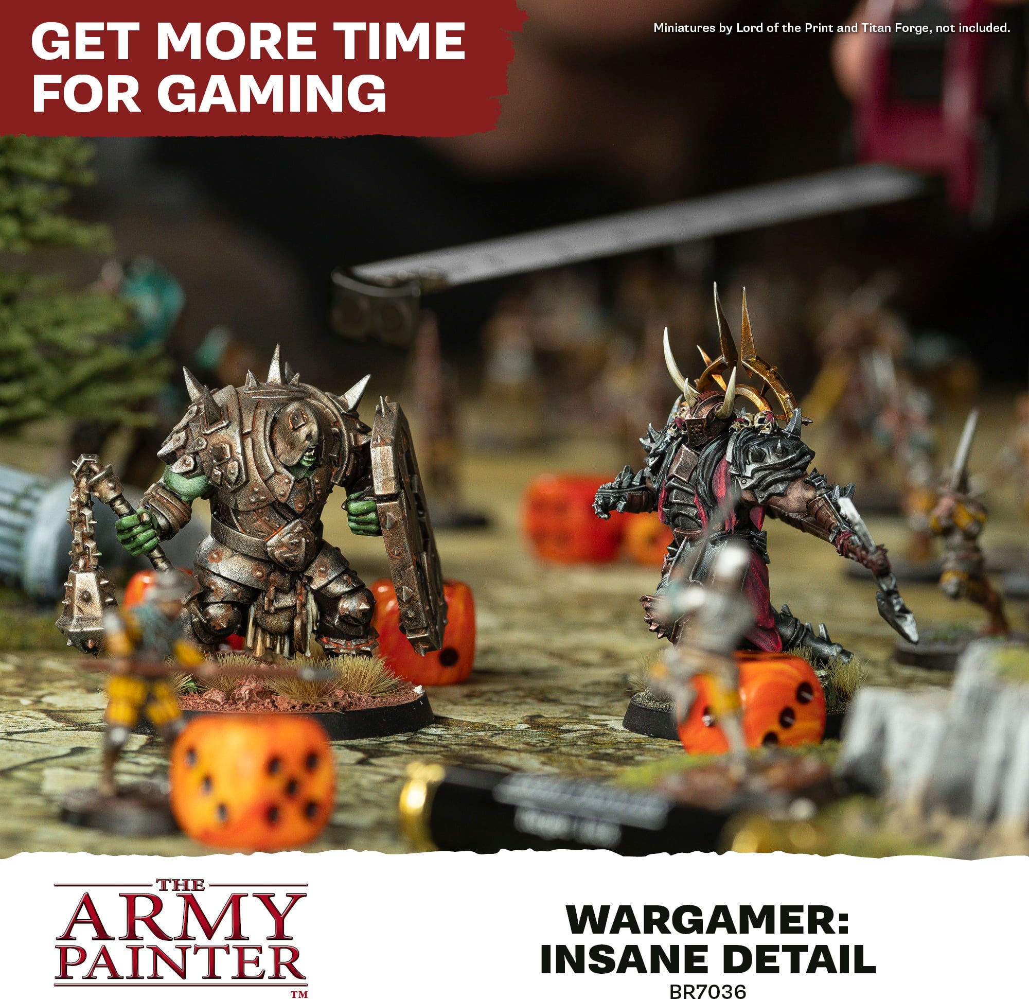 The Army Painter  Wargamer Brush, Monster    Dein Werkzeug für den Sieg auf dem Maltisch