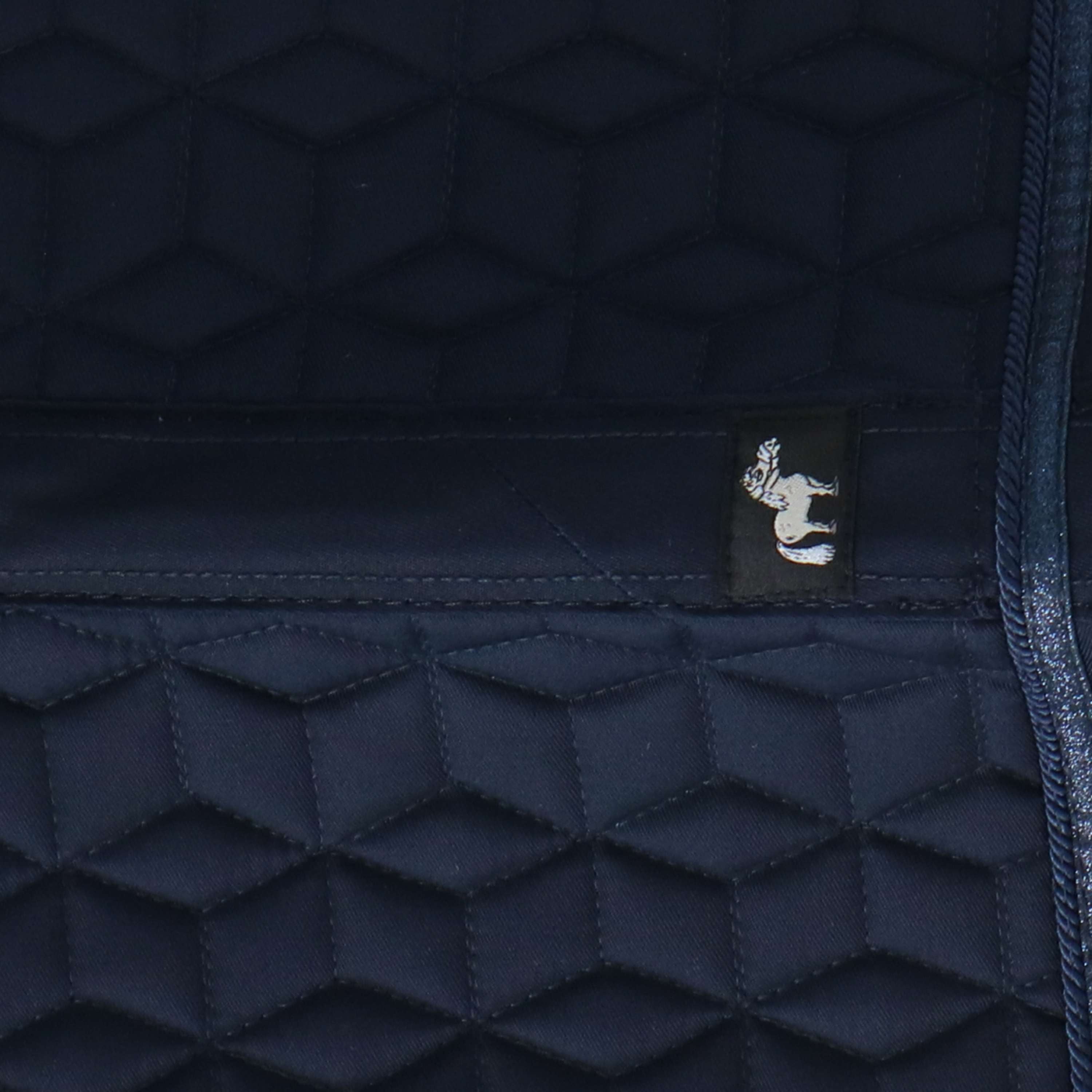 Kentucky Zadeldekje Glitter Rope Springen Navy