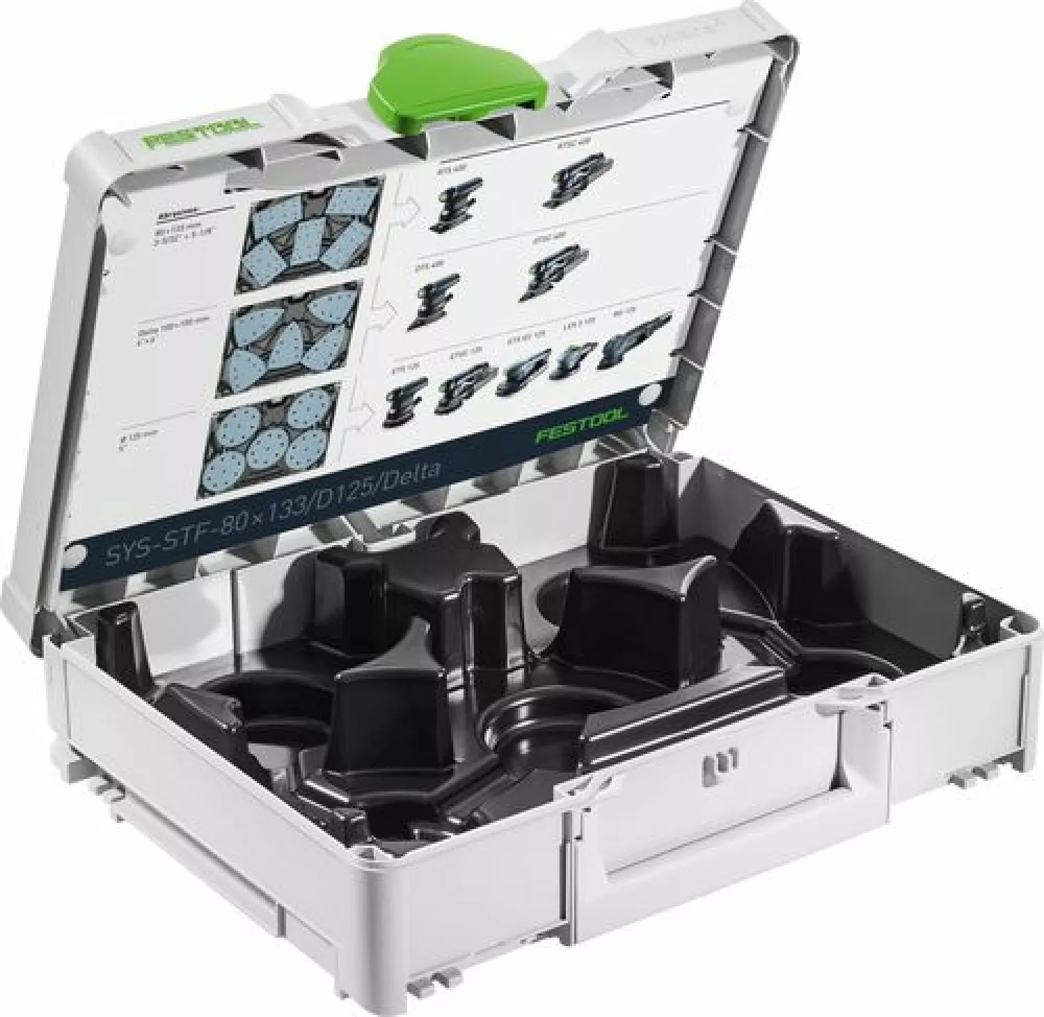 Festool SYS-STF-80x133/D125/Delta Systainer³ - 6 vakken