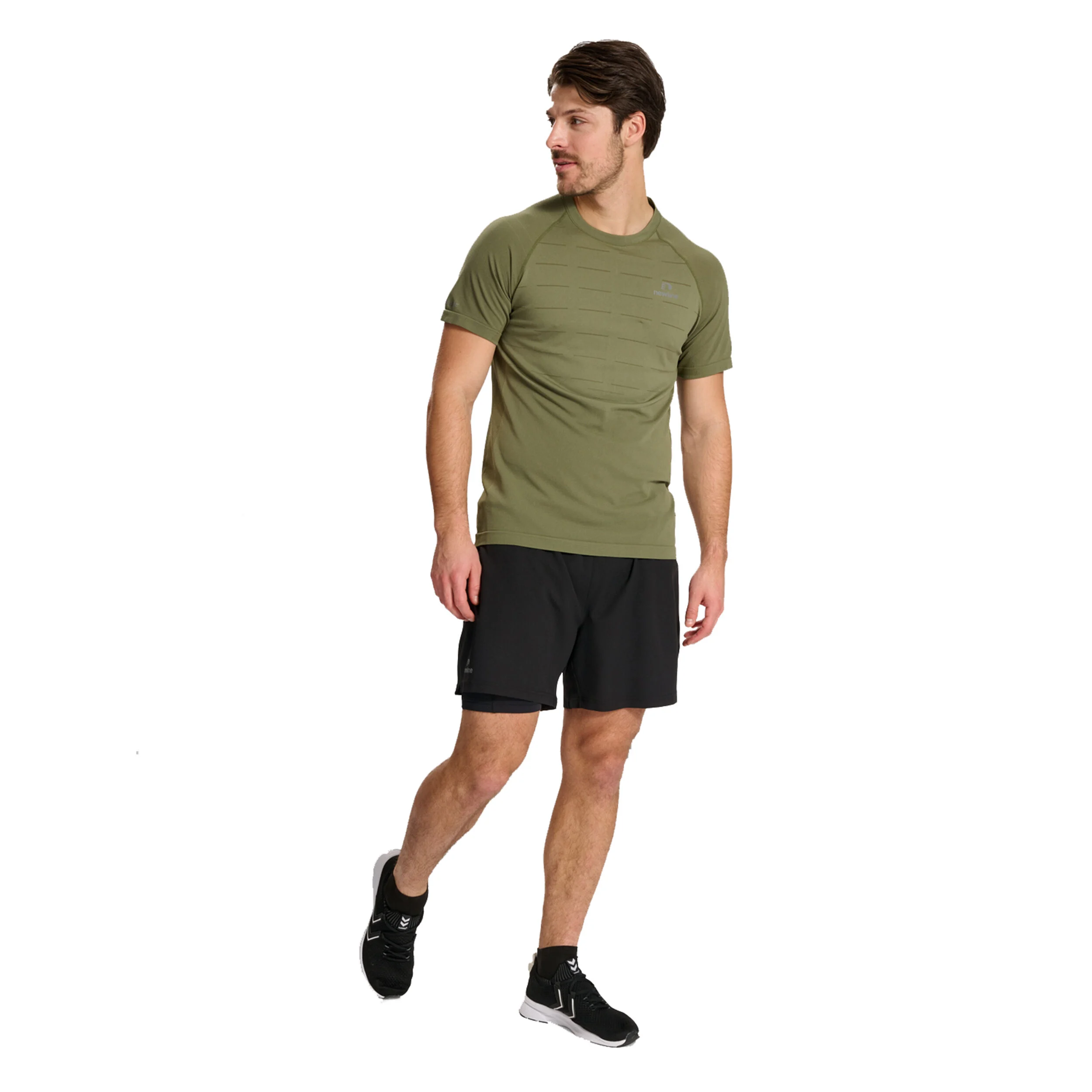 Newline Dallas 2in1 Shorts Hommes - Noir