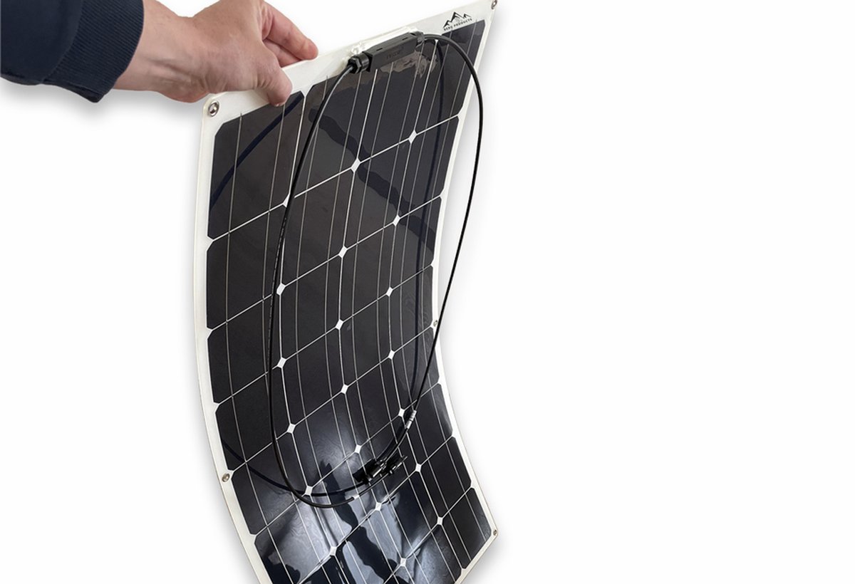 Bergproducts  200 watt flexibel zonnepaneelset