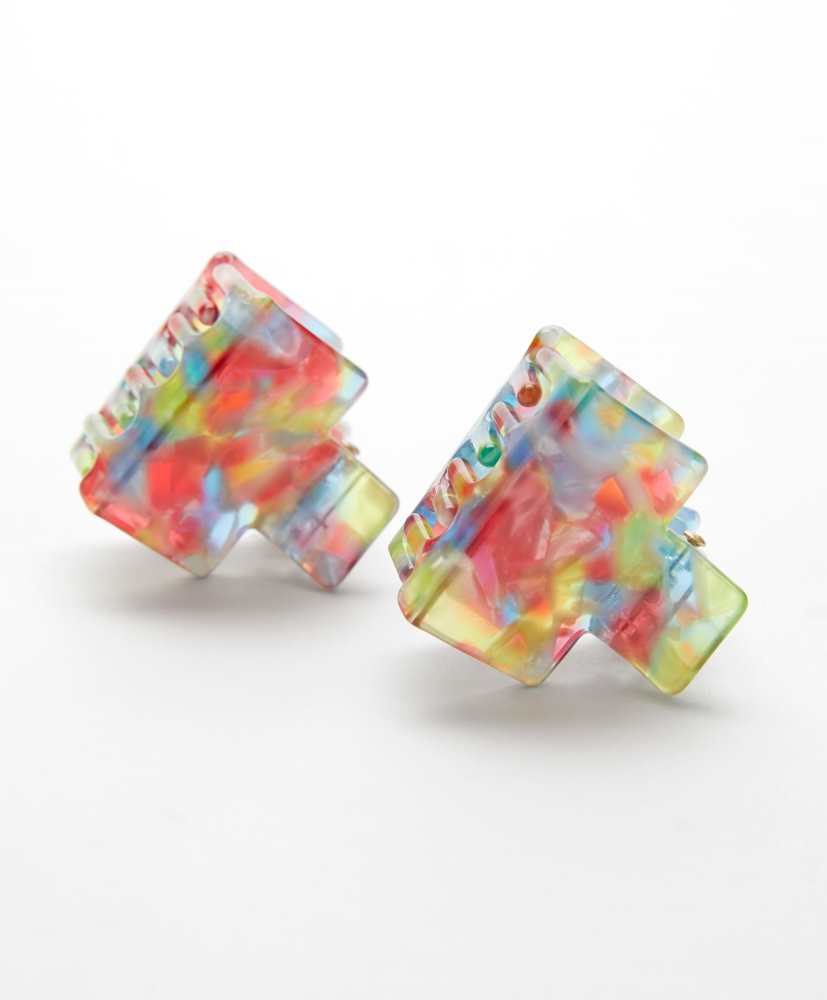 2 mini presilhas de cabelo