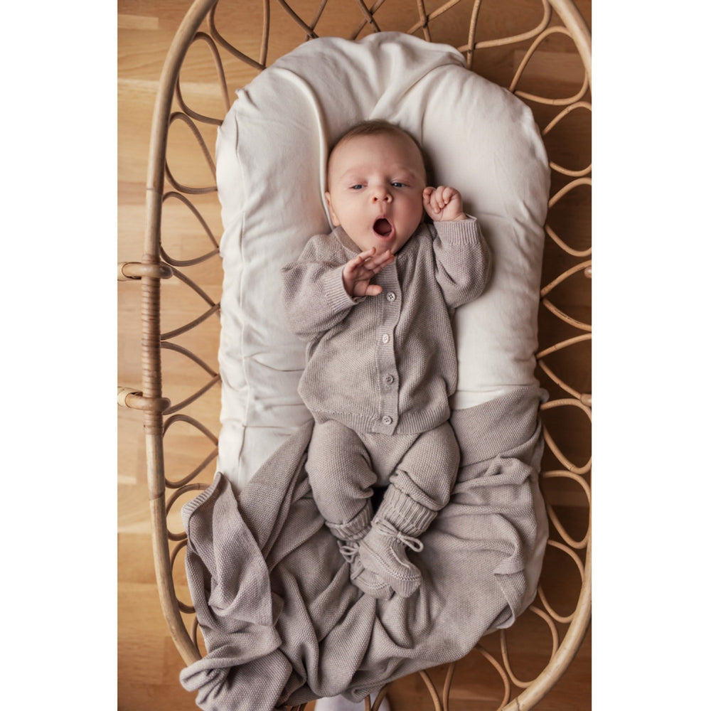 Køb MarMar Modal Mix Pearl Cashew Melange Pira Strik Bukser