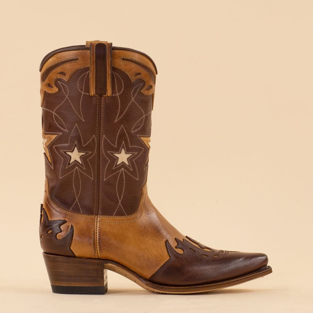 Sendra boots 18509 Teak Marron