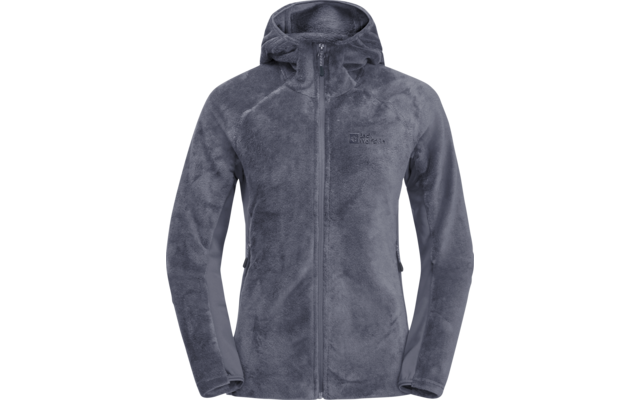Jack Wolfskin Rotwand Hooded Damen Fleecejacke