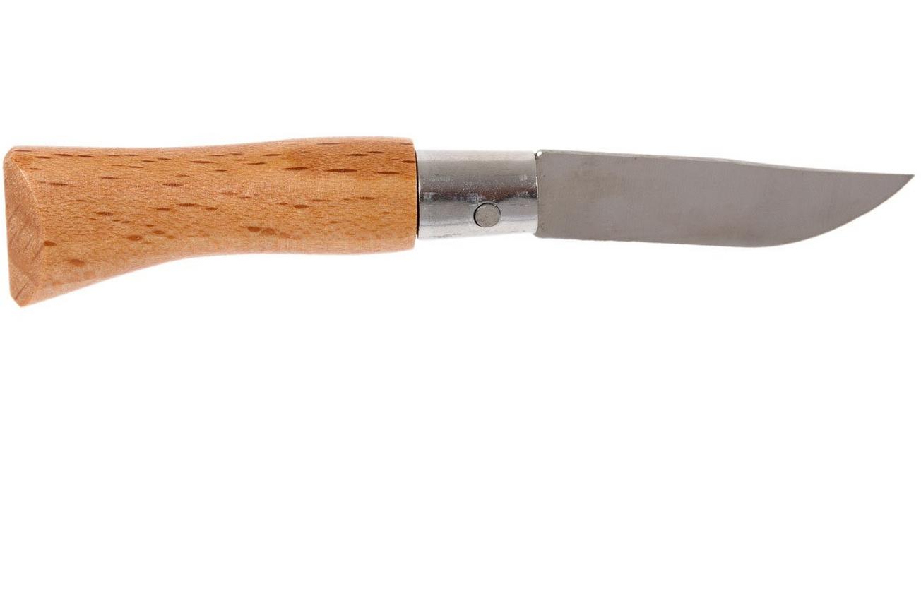 Opinel zakmes No. 2 Classic, RVS, lemmetlengte 3,5 cm