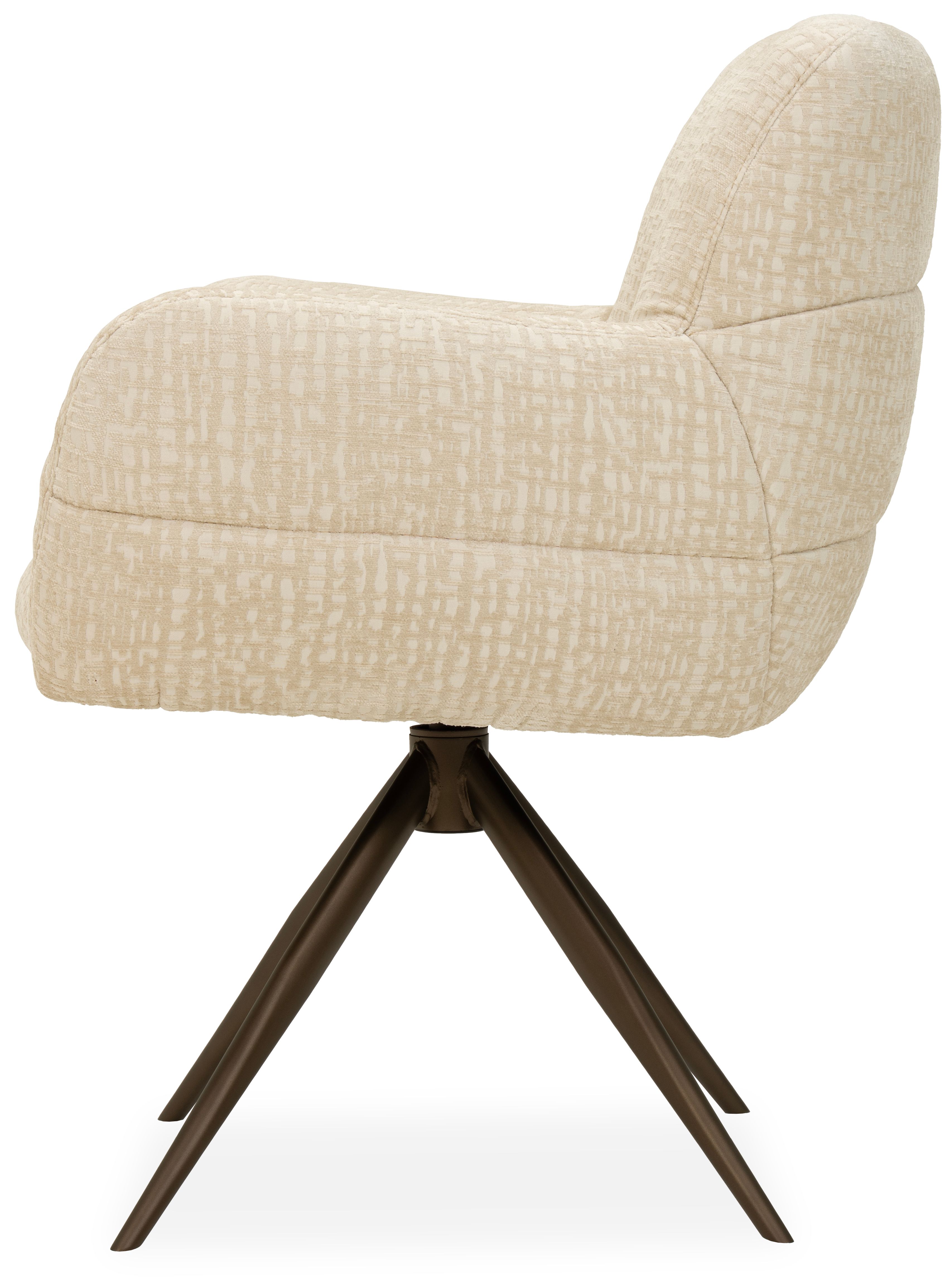 Eetkamerstoel Nella B67 x D67 x H85 cm