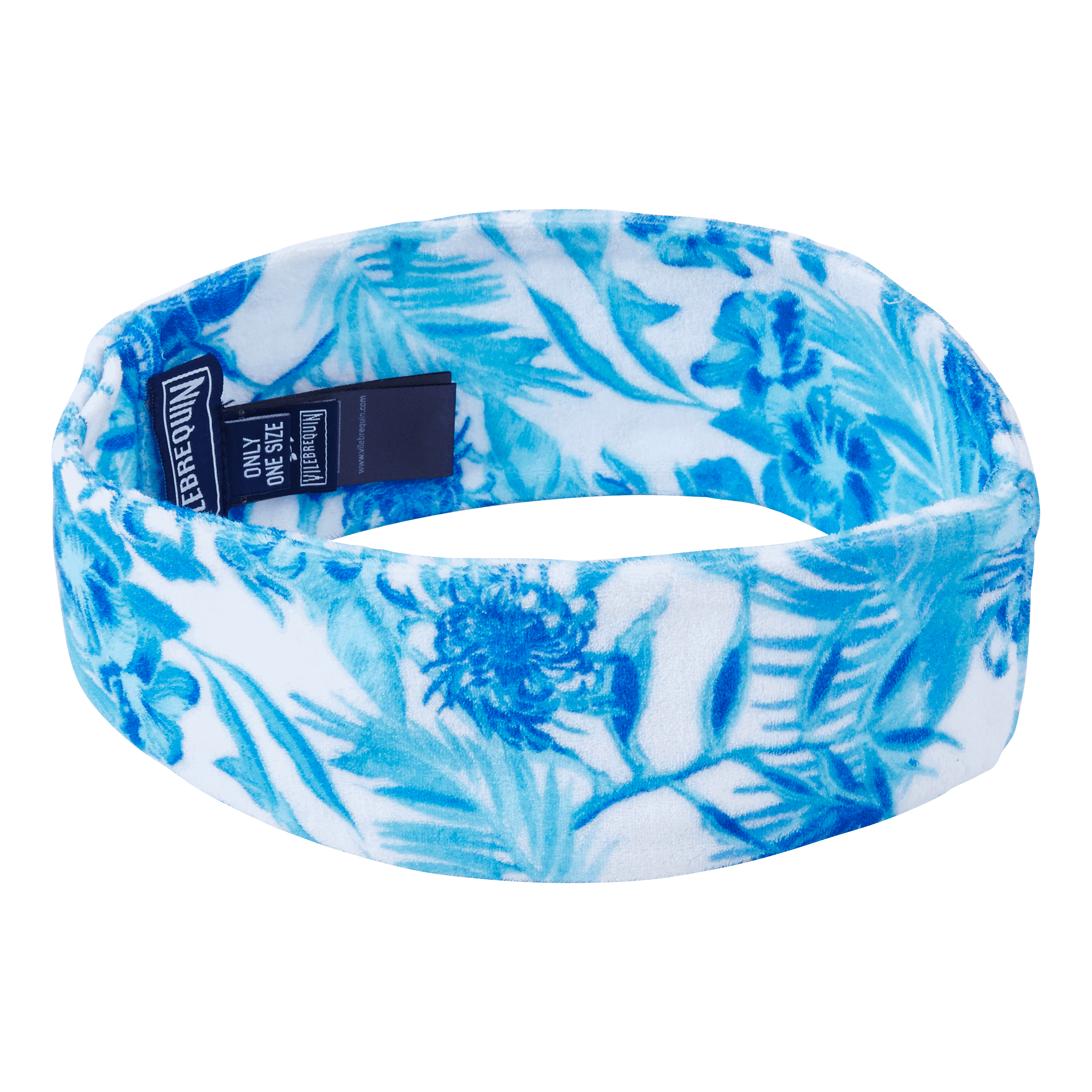 Bandeau Cheveux en Éponge Femme Tahiti Flowers