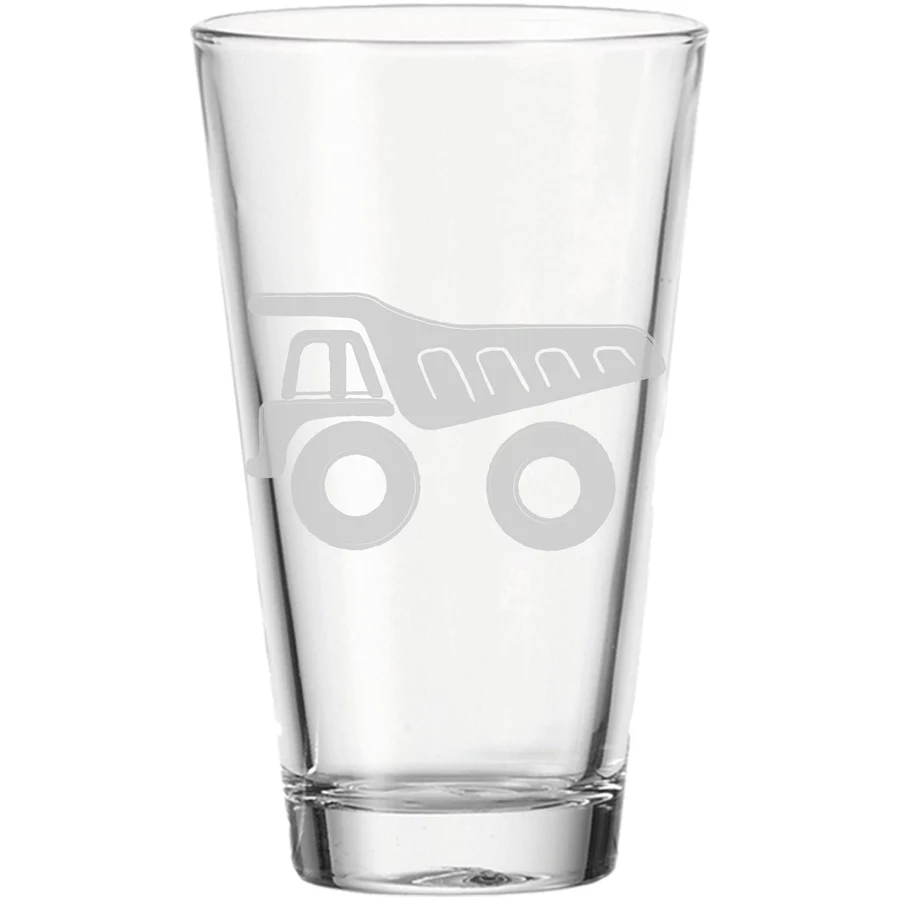Luxentu Kinderbecher Kipper 300 ml transparent