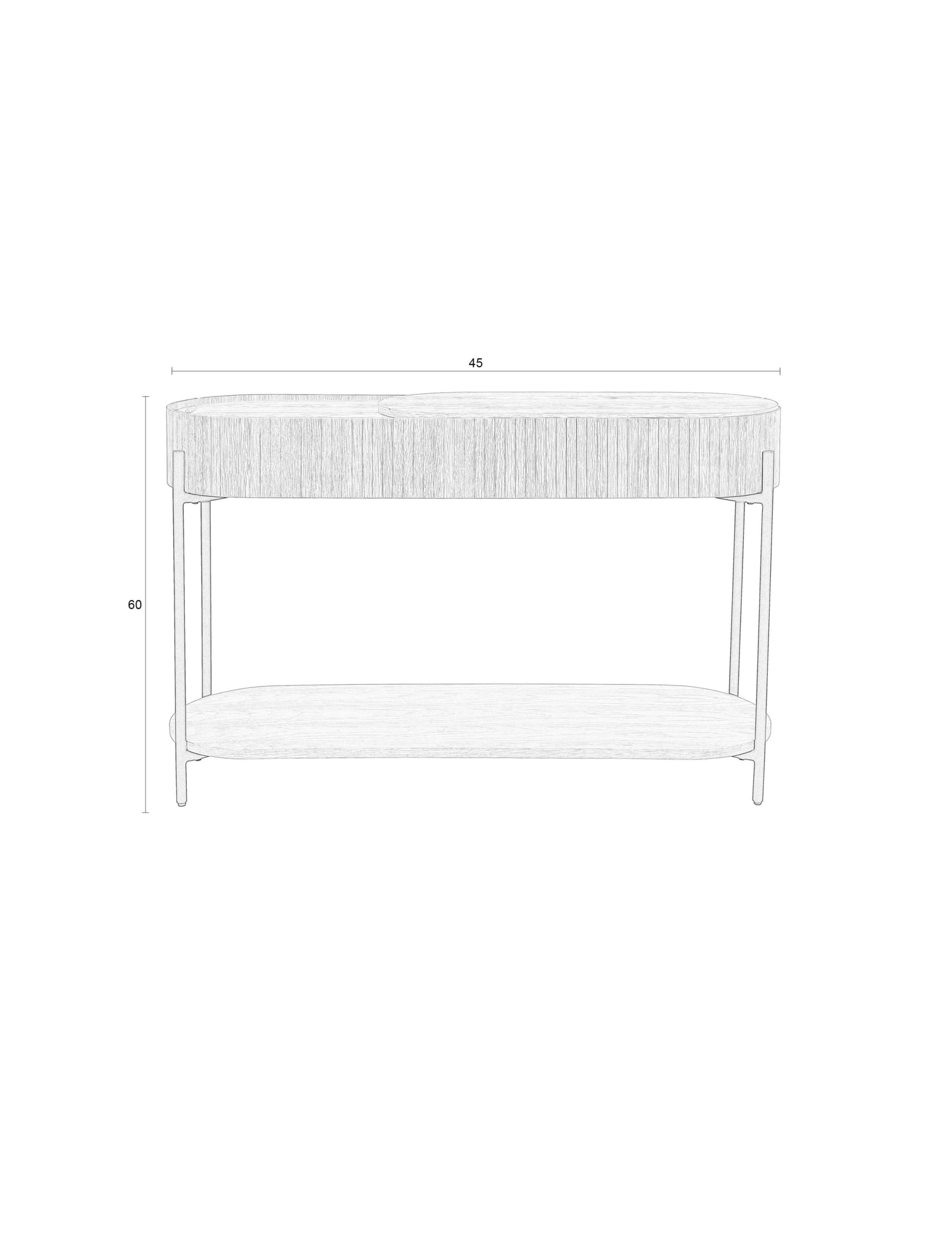 Console tafel SLIDES
